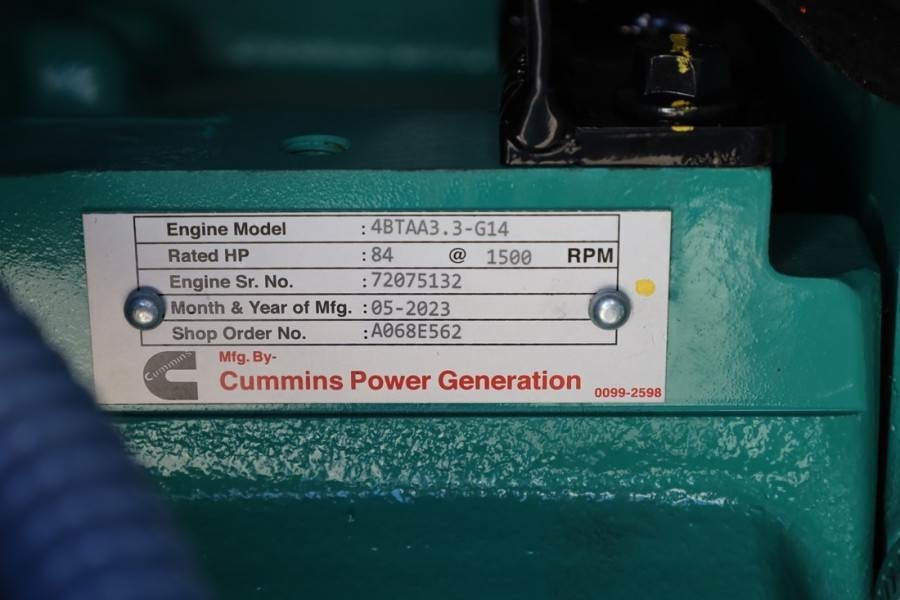 Cummins C55D5EQ Declaration of Conformity, Diesel, 55kVA, - Strømgenerator: billede 5 Cummins C55D5EQ Declaration of Conformity, Diesel, 55kVA, - Strømgenerator: billede 5