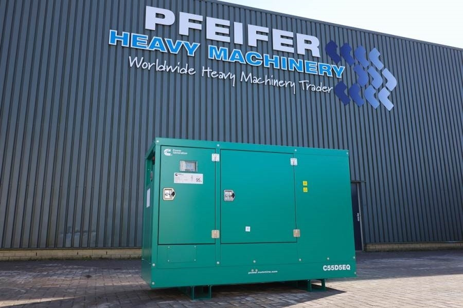 Cummins C55D5EQ Declaration of Conformity, Diesel, 55kVA, - Strømgenerator: billede 1 Cummins C55D5EQ Declaration of Conformity, Diesel, 55kVA, - Strømgenerator: billede 1