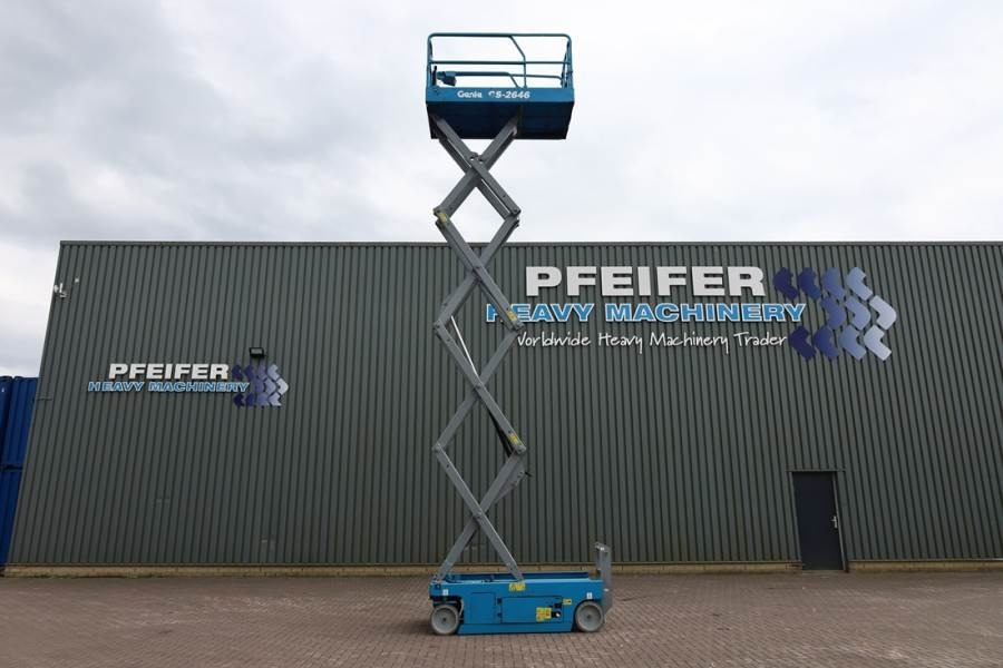 Genie GS2646 Electric, Working Height 9.80m, Capacity 45 - Sakselift: billede 4 Genie GS2646 Electric, Working Height 9.80m, Capacity 45 - Sakselift: billede 4