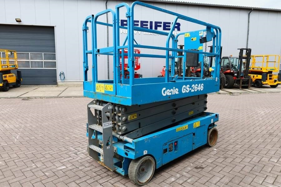 Genie GS2646 Electric, Working Height 9.80m, Capacity 45 - Sakselift: billede 2 Genie GS2646 Electric, Working Height 9.80m, Capacity 45 - Sakselift: billede 2