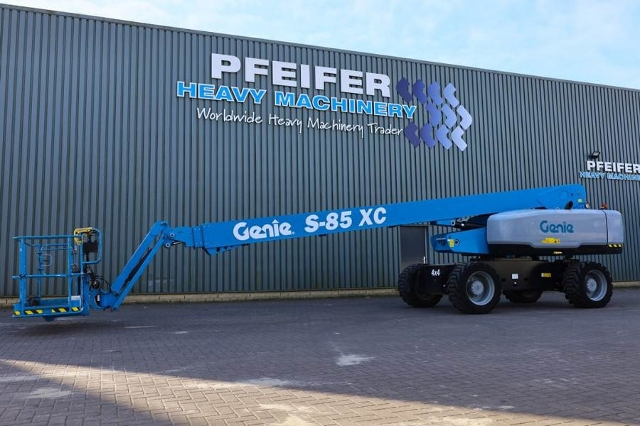 Genie S85XC Valid inspection, *Guarantee! Diesel, 4x4 Dr - Teleskoplift: billede 1 Genie S85XC Valid inspection, *Guarantee! Diesel, 4x4 Dr - Teleskoplift: billede 1