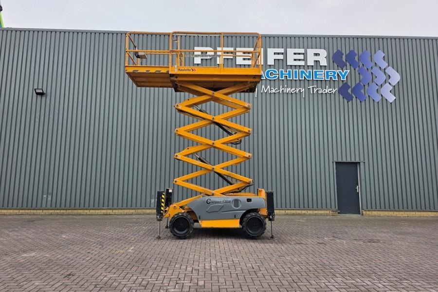 Haulotte Compact 12DX Diesel, 4x4 Drive, 12m Working Height - Sakselift: billede 2 Haulotte Compact 12DX Diesel, 4x4 Drive, 12m Working Height - Sakselift: billede 2