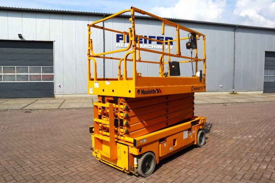 Haulotte Compact 14 Electric, 14m Working Height, 350kg Cap - Sakselift: billede 2 Haulotte Compact 14 Electric, 14m Working Height, 350kg Cap - Sakselift: billede 2