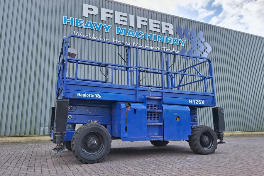 Haulotte H12SX Diesel, 4x4 Drive, 12m Working Height, 700kg - Sakselift: billede 1 Haulotte H12SX Diesel, 4x4 Drive, 12m Working Height, 700kg - Sakselift: billede 1