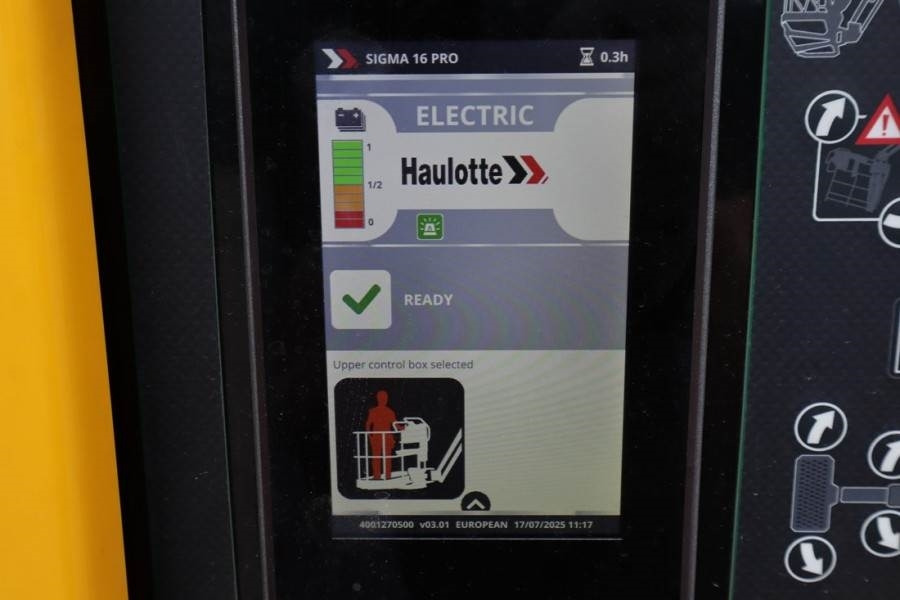 Haulotte SIGMA 16PRO NEW / UNUSED, Valid Inspection, *Guara - Bomlift: billede 5 Haulotte SIGMA 16PRO NEW / UNUSED, Valid Inspection, *Guara - Bomlift: billede 5