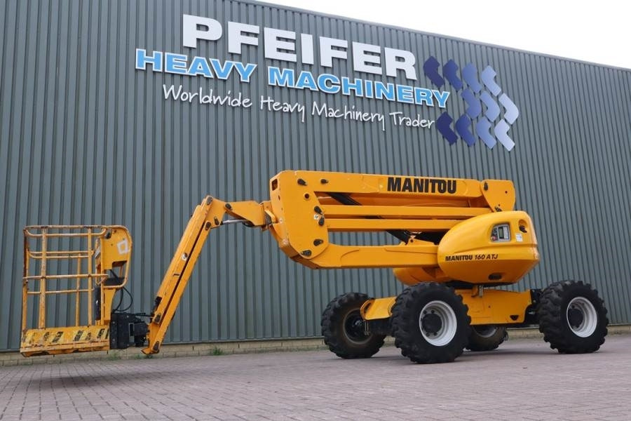 Manitou 160ATJ Diesel, 4x4x4 Drive, 16m Working Height, 8. - Bomlift: billede 1 Manitou 160ATJ Diesel, 4x4x4 Drive, 16m Working Height, 8. - Bomlift: billede 1