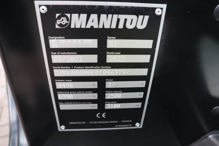 Manitou MC25-4 Valid Inspection, *Guarantee, Diesel, 4x4 D - Terræn gående truck: billede 5 Manitou MC25-4 Valid Inspection, *Guarantee, Diesel, 4x4 D - Terræn gående truck: billede 5