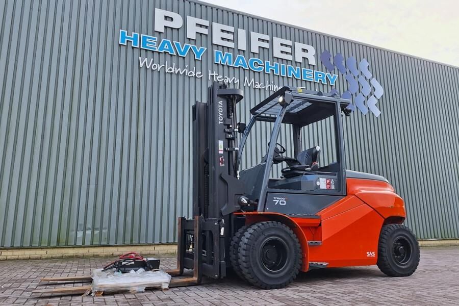 Toyota 9FBM70T Electric, 7 Tons Capacity, Lift Height 4.7 - Diesel gaffeltruck: billede 1 Toyota 9FBM70T Electric, 7 Tons Capacity, Lift Height 4.7 - Diesel gaffeltruck: billede 1