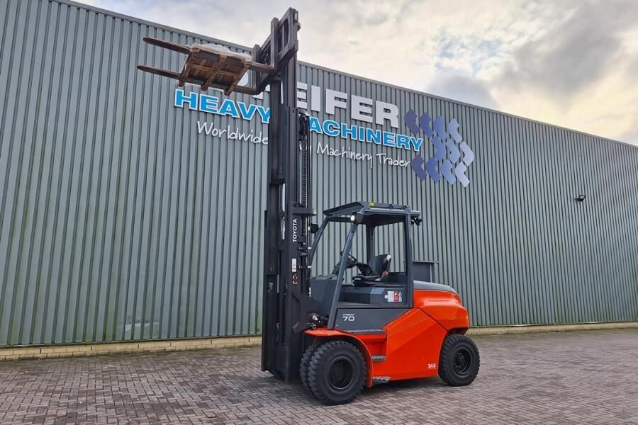Toyota 9FBM70T Electric, 7 Tons Capacity, Lift Height 4.7 - Diesel gaffeltruck: billede 3 Toyota 9FBM70T Electric, 7 Tons Capacity, Lift Height 4.7 - Diesel gaffeltruck: billede 3