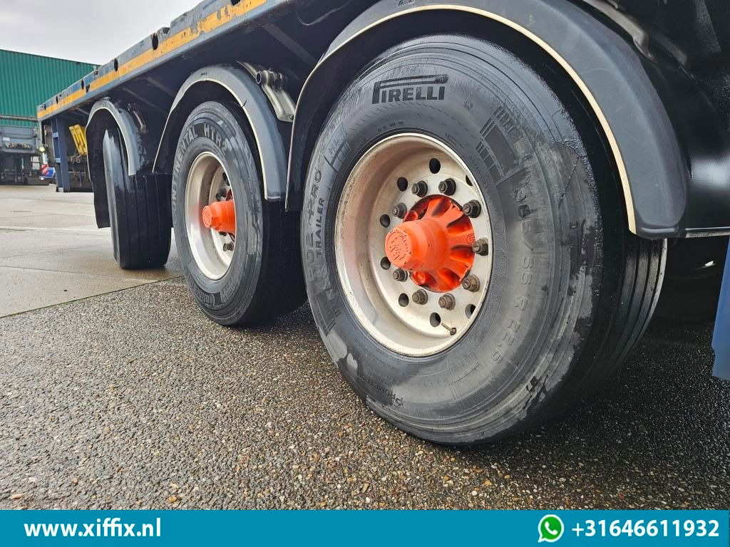 Doll 3-ass. Vlakke uitschuifbare oplegger / Naloop gestuurd - Åben sættevogn: billede 5 Doll 3-ass. Vlakke uitschuifbare oplegger / Naloop gestuurd - Åben sættevogn: billede 5