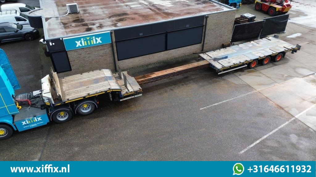 HRD 3-ass. Uitschuifbare Semi dieplader / 1x naloop gestuurd - Nedbygget platform sættevogn: billede 1 HRD 3-ass. Uitschuifbare Semi dieplader / 1x naloop gestuurd - Nedbygget platform sættevogn: billede 1