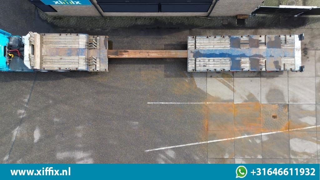 HRD 3-ass. Uitschuifbare Semi dieplader / 1x naloop gestuurd - Nedbygget platform sættevogn: billede 3 HRD 3-ass. Uitschuifbare Semi dieplader / 1x naloop gestuurd - Nedbygget platform sættevogn: billede 3