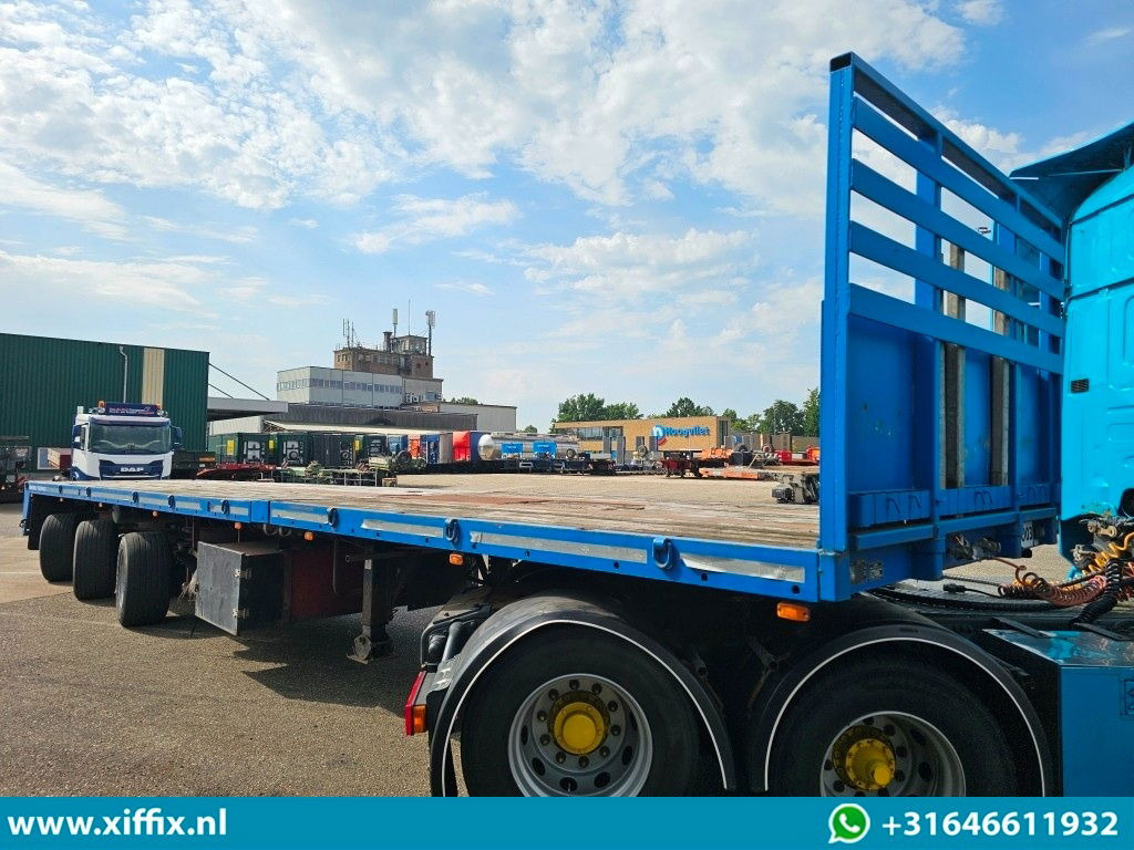 Lako 3-ass. Vlakke dubbel 2x uitschuifbare oplegger / 3x gestuurd - Åben sættevogn: billede 4 Lako 3-ass. Vlakke dubbel 2x uitschuifbare oplegger / 3x gestuurd - Åben sættevogn: billede 4