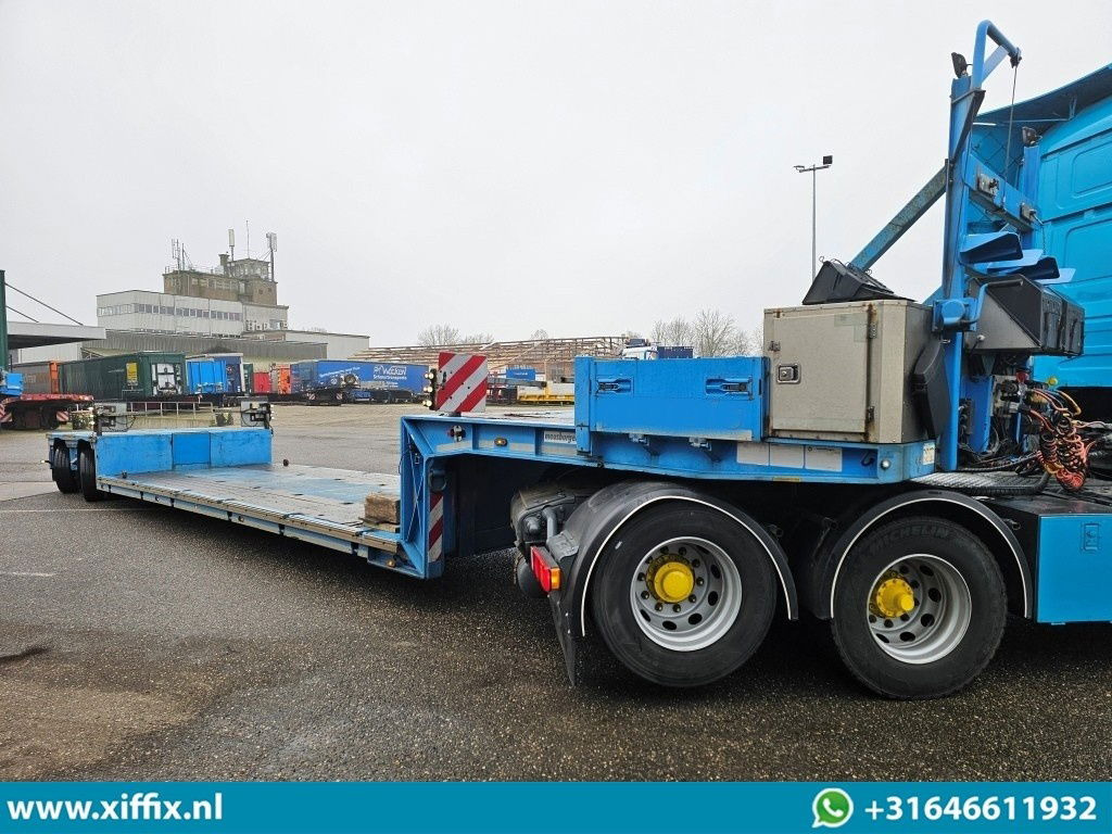 Meusburger 2-ass. Dieplader / Halb assen / 2x gestuurd - Nedbygget platform sættevogn: billede 4 Meusburger 2-ass. Dieplader / Halb assen / 2x gestuurd - Nedbygget platform sættevogn: billede 4