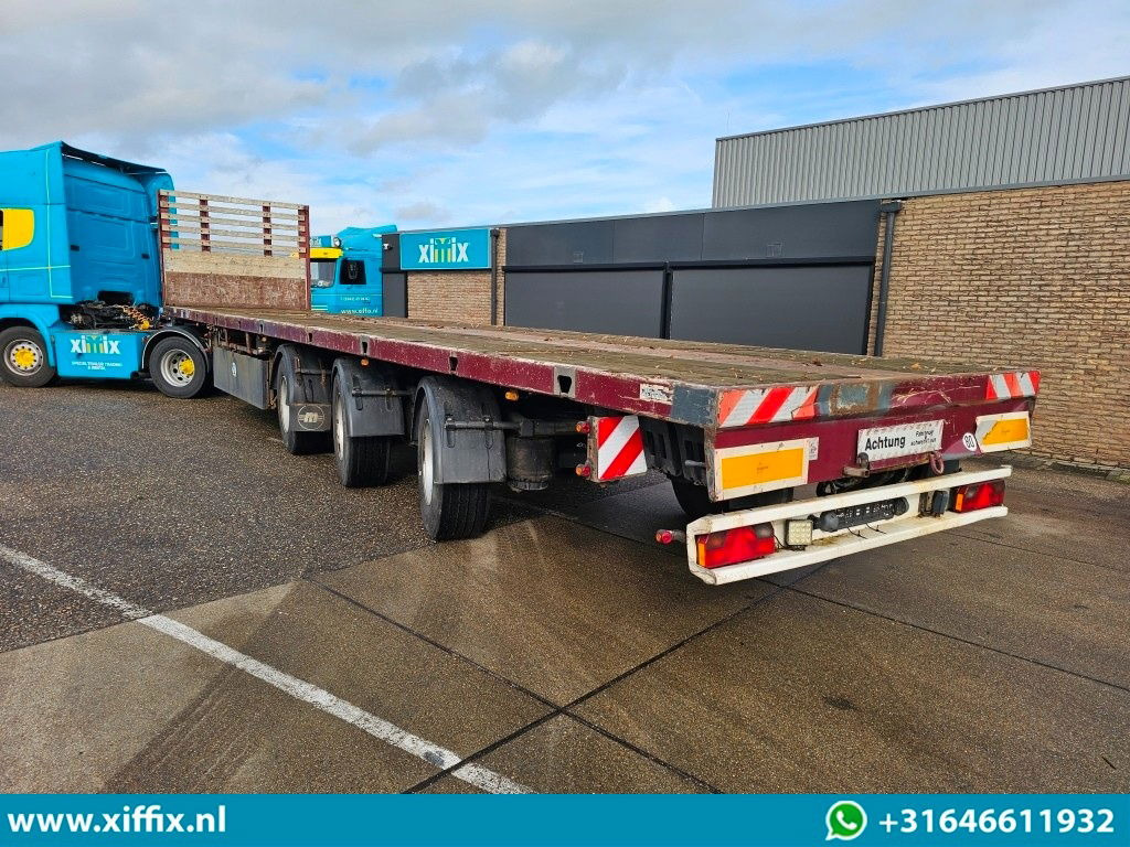 Meusburger 3-ass. Vlakke uitschuifbare oplegger / 3x gestuurd - Åben sættevogn: billede 4 Meusburger 3-ass. Vlakke uitschuifbare oplegger / 3x gestuurd - Åben sættevogn: billede 4