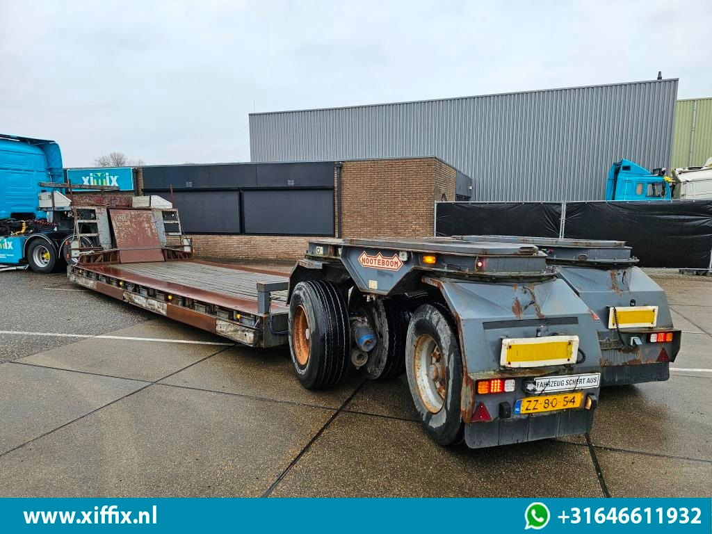 Nooteboom 2-ass. Dieplader met afneembare Nek / 16 Ton assen / 2x gestuurd - Nedbygget platform sættevogn: billede 3 Nooteboom 2-ass. Dieplader met afneembare Nek / 16 Ton assen / 2x gestuurd - Nedbygget platform sættevogn: billede 3