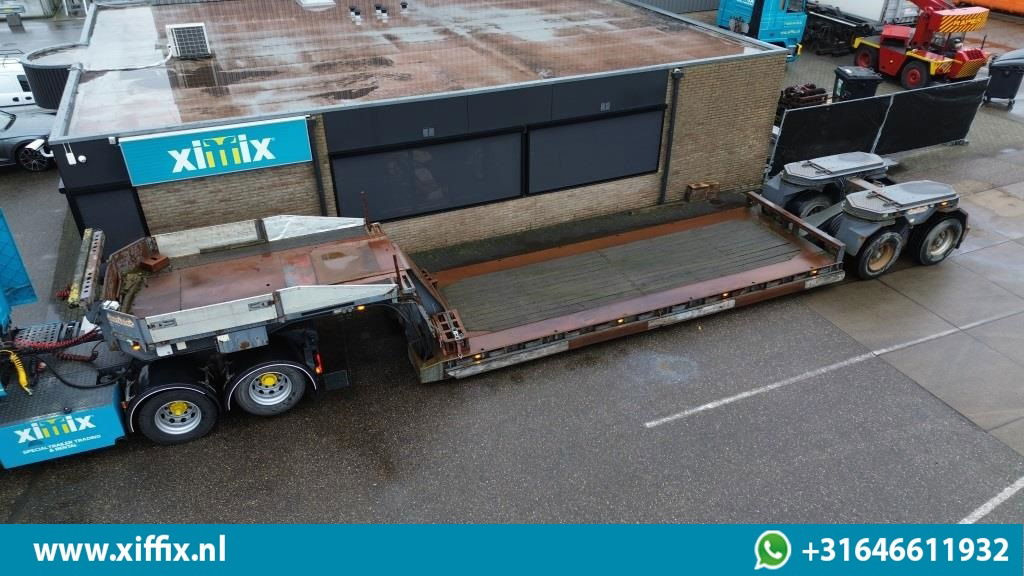 Nooteboom 2-ass. Dieplader met afneembare Nek / 16 Ton assen / 2x gestuurd - Nedbygget platform sættevogn: billede 1 Nooteboom 2-ass. Dieplader met afneembare Nek / 16 Ton assen / 2x gestuurd - Nedbygget platform sættevogn: billede 1