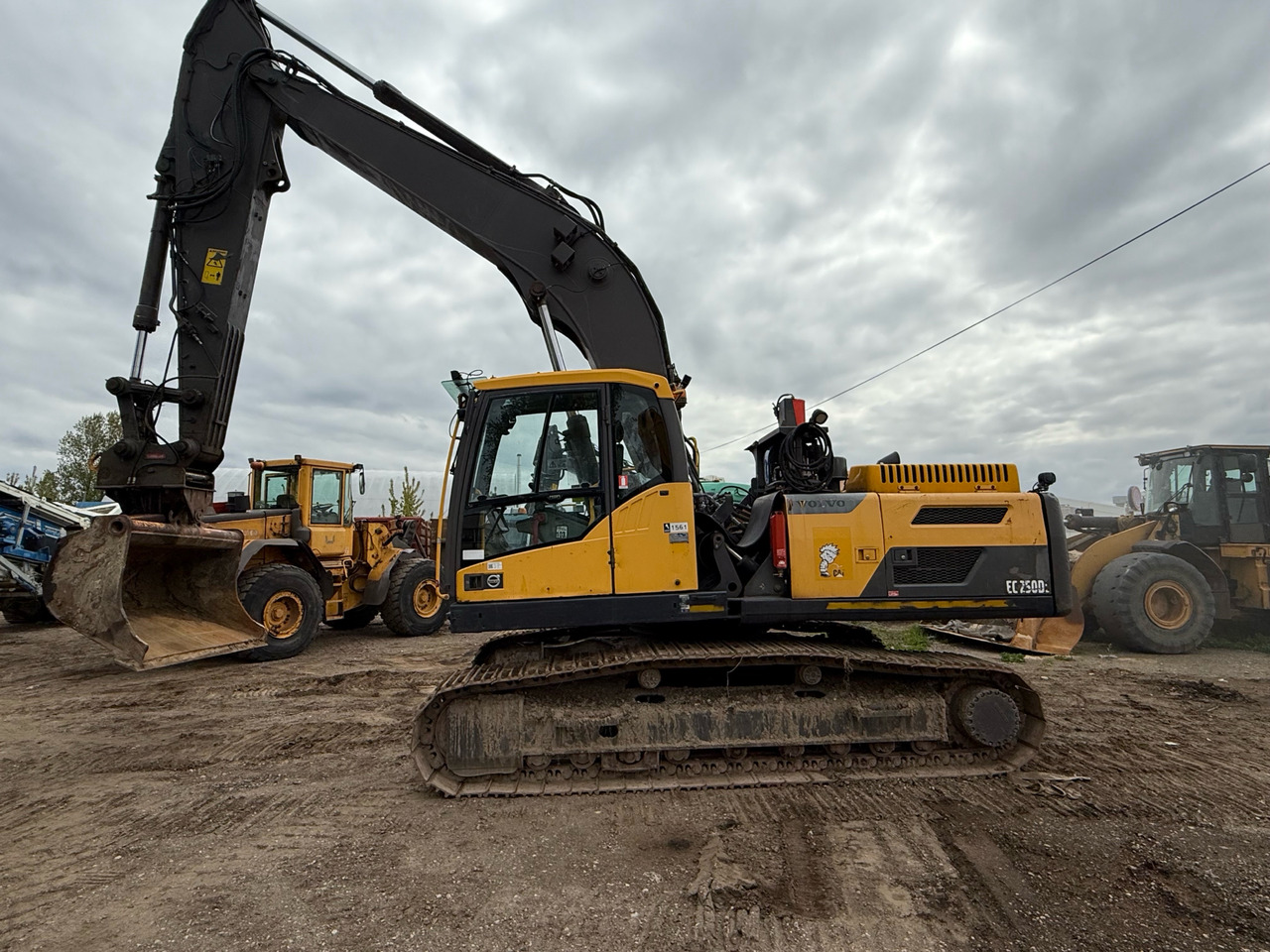 Volvo 250d - Bæltegravemaskine: billede 1 Volvo 250d - Bæltegravemaskine: billede 1