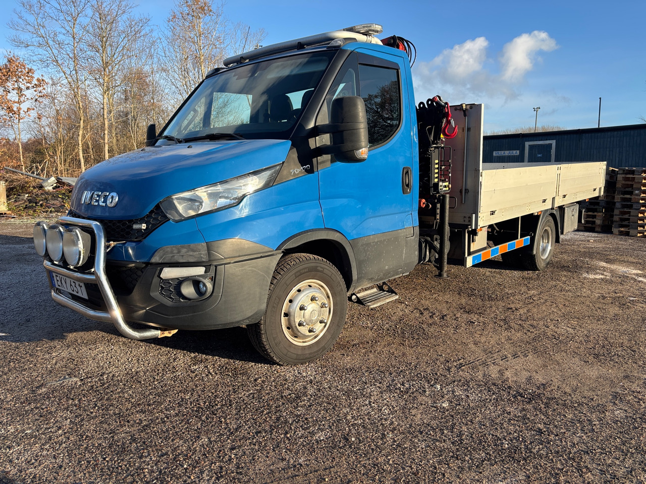 Iveco Daily 70-170 - Lastbil med kran: billede 1 Iveco Daily 70-170 - Lastbil med kran: billede 1