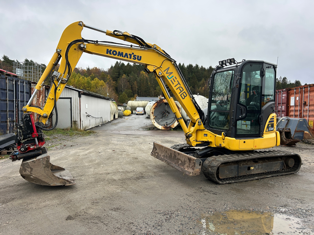 Komatsu PC55MR - Gravemaskine: billede 1 Komatsu PC55MR - Gravemaskine: billede 1