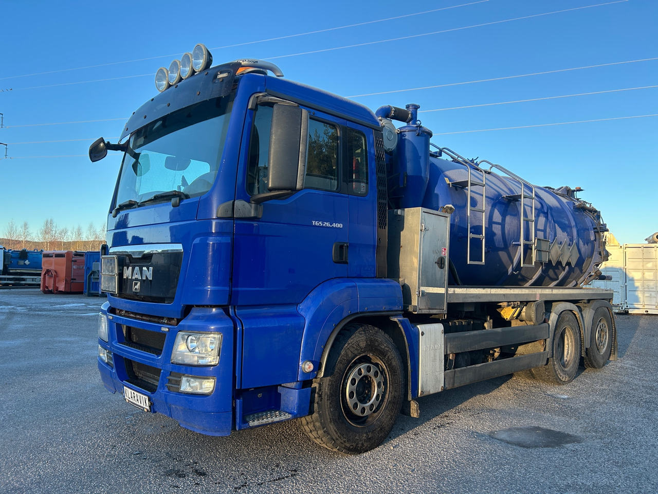 MAN TGS 26.400 6X2-2 BL - Slamsugemaskine: billede 1 MAN TGS 26.400 6X2-2 BL - Slamsugemaskine: billede 1