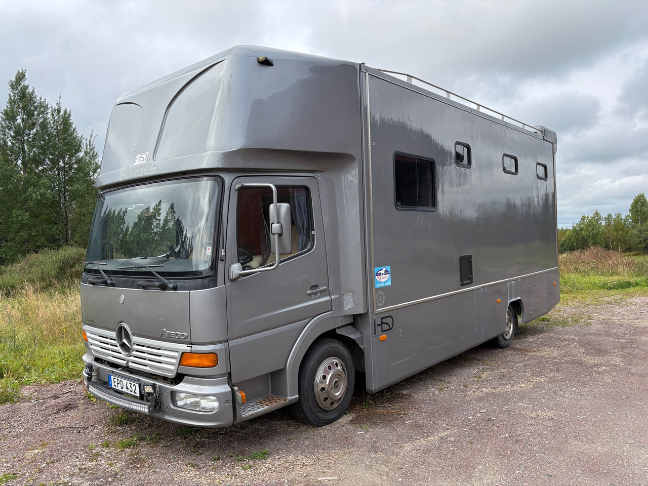 Mercedes-Benz 816 Atego - Hestetransporter: billede 1 Mercedes-Benz 816 Atego - Hestetransporter: billede 1