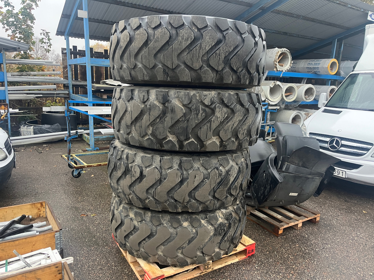 Michelin 20,5R25 - Dæk for Entreprenørmaskin: billede 1 Michelin 20,5R25 - Dæk for Entreprenørmaskin: billede 1