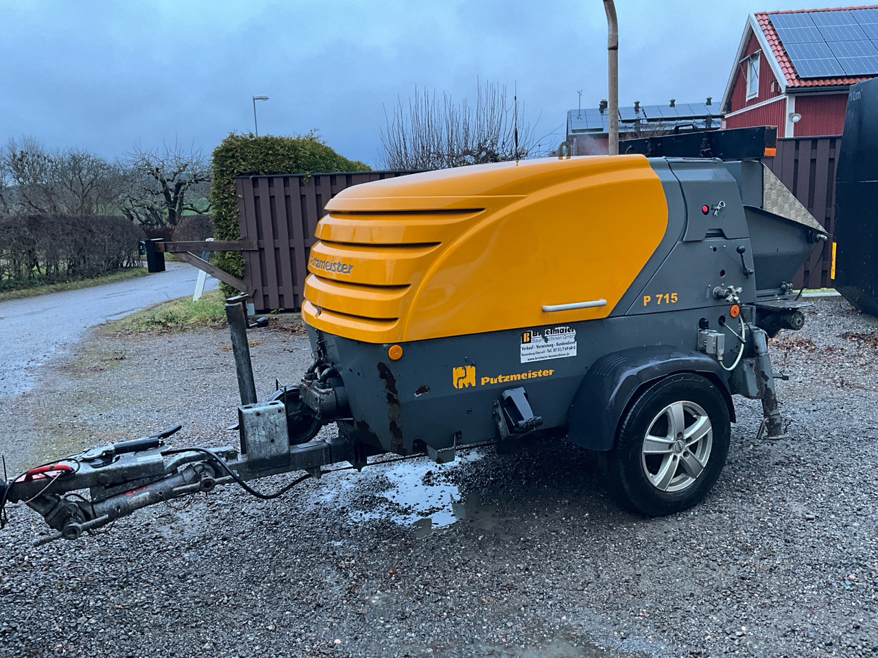 Putzmeister P 75 TD - Stationær betonpumpe: billede 1 Putzmeister P 75 TD - Stationær betonpumpe: billede 1