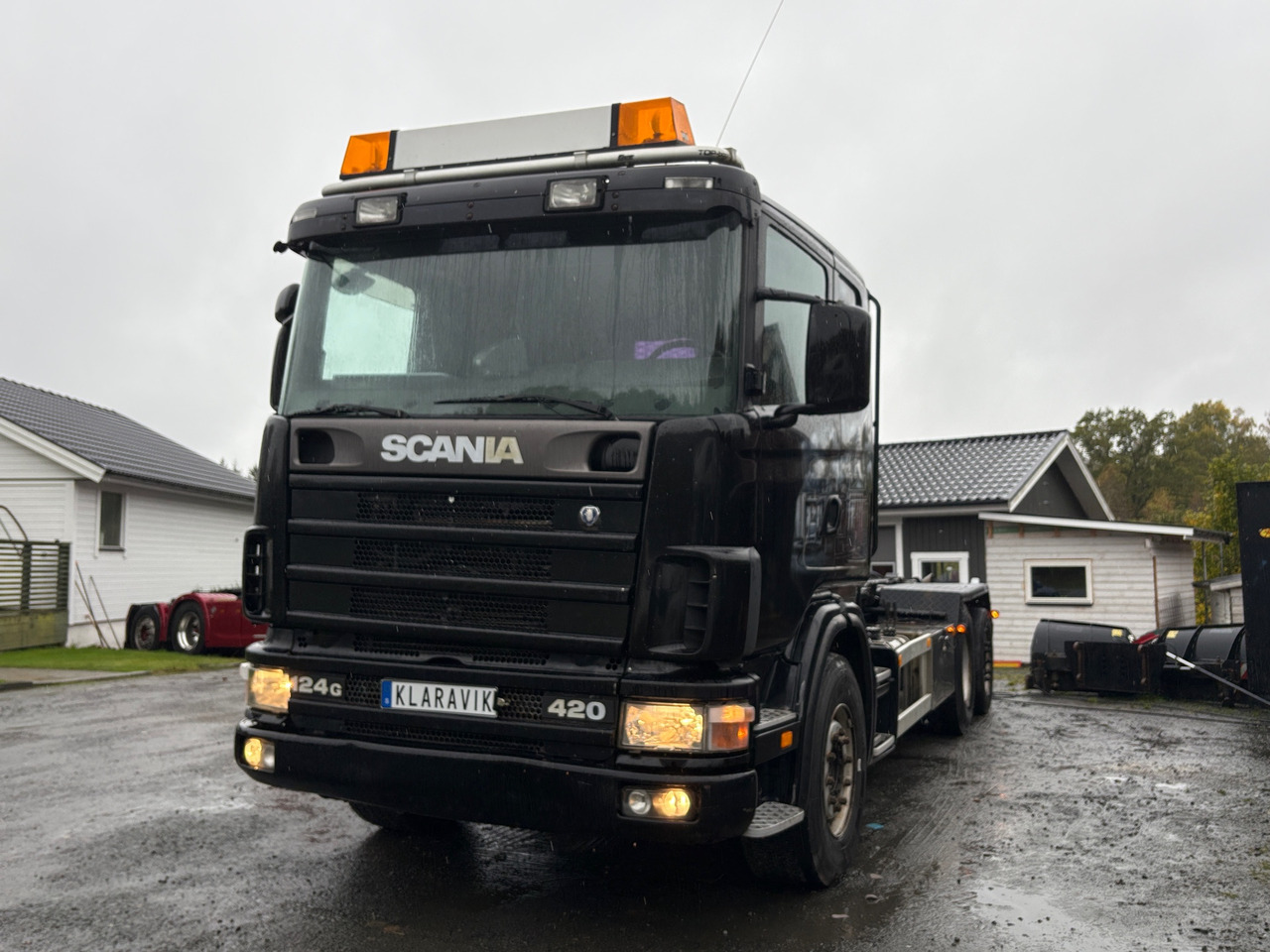 Scania 124G 420 - Lastbil kroghejs: billede 1 Scania 124G 420 - Lastbil kroghejs: billede 1