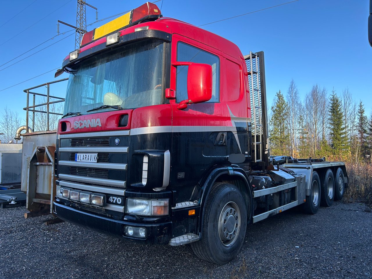 Scania 470 - Lastbil kroghejs: billede 1 Scania 470 - Lastbil kroghejs: billede 1