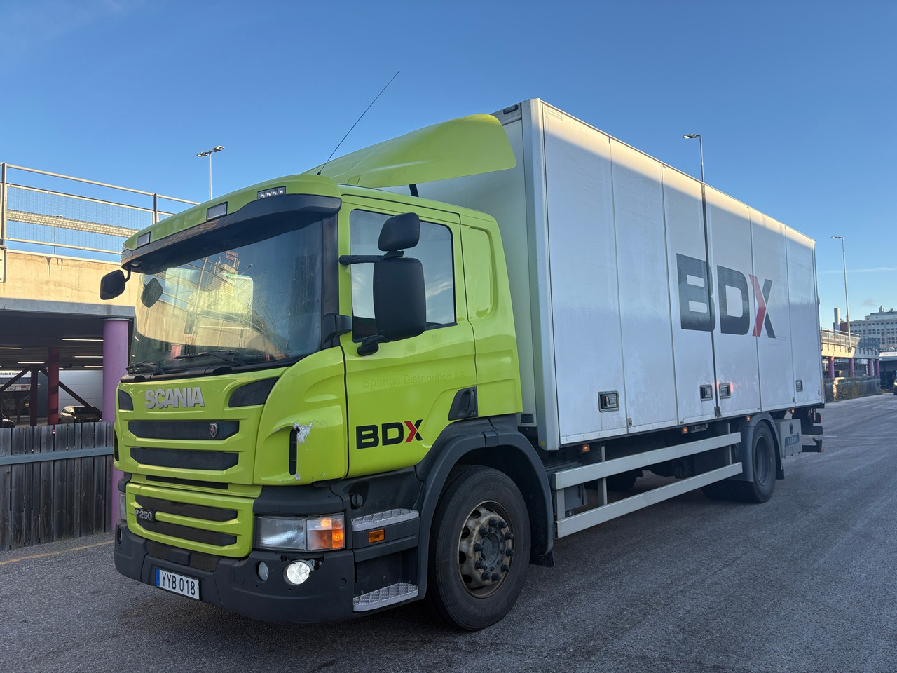 Scania P250 - Lastbil varevogn: billede 1 Scania P250 - Lastbil varevogn: billede 1