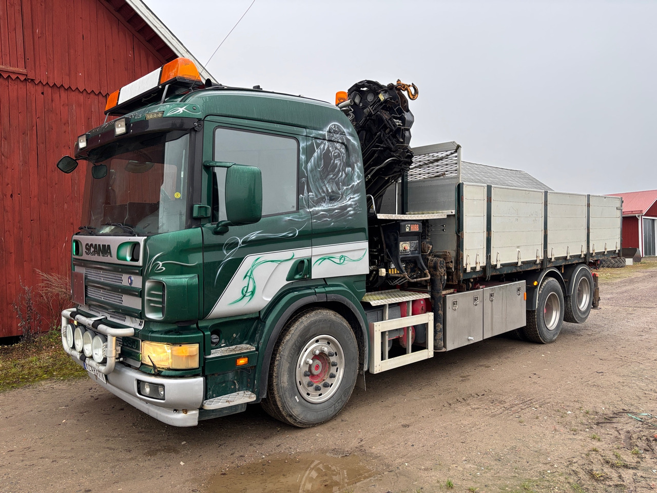 Scania P380 6x2 11.7 380 hk - Lastbil med kran: billede 1 Scania P380 6x2 11.7 380 hk - Lastbil med kran: billede 1