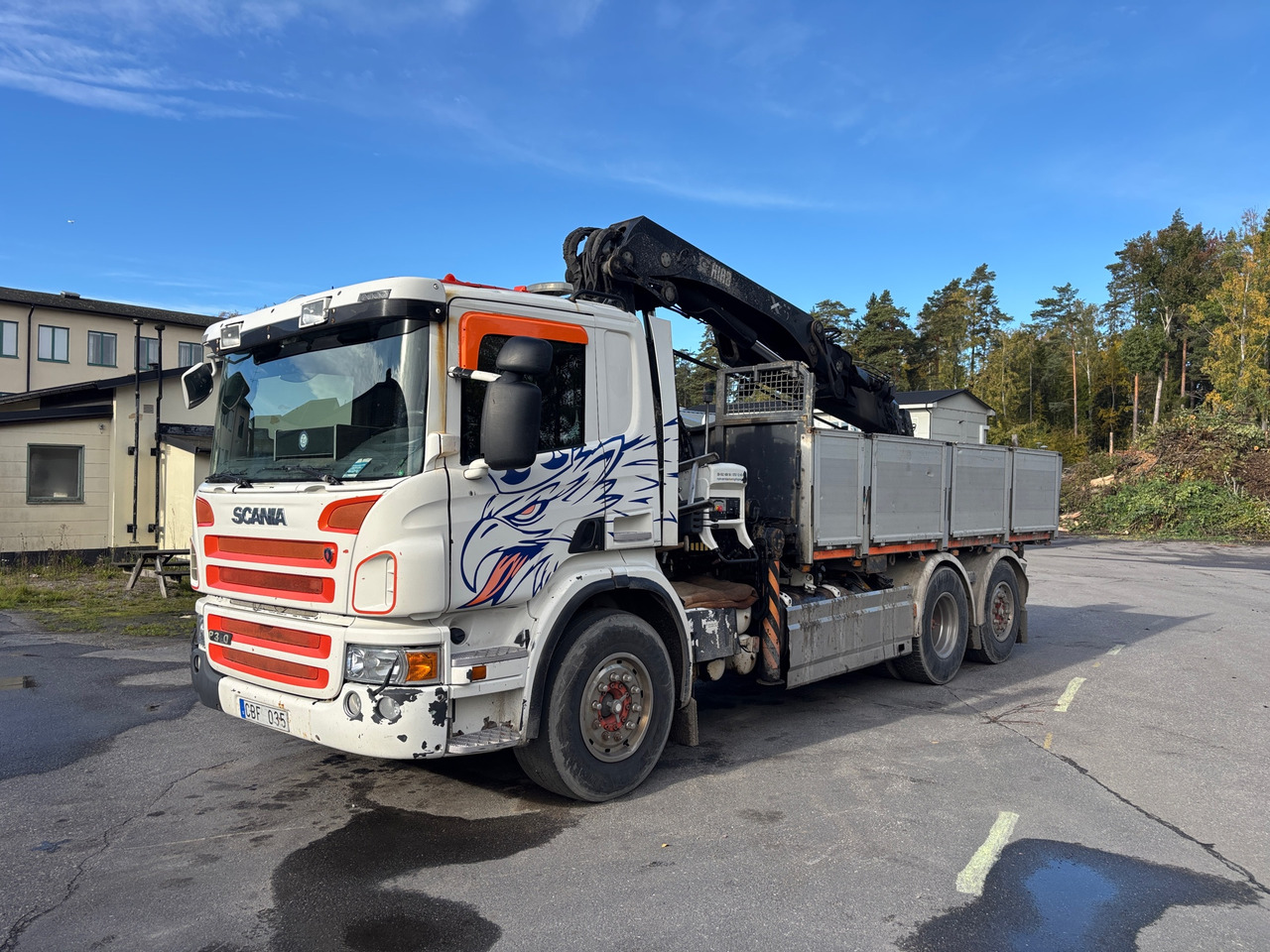 Scania P380LB6X2*4HHA - Lastbil med kran: billede 1 Scania P380LB6X2*4HHA - Lastbil med kran: billede 1