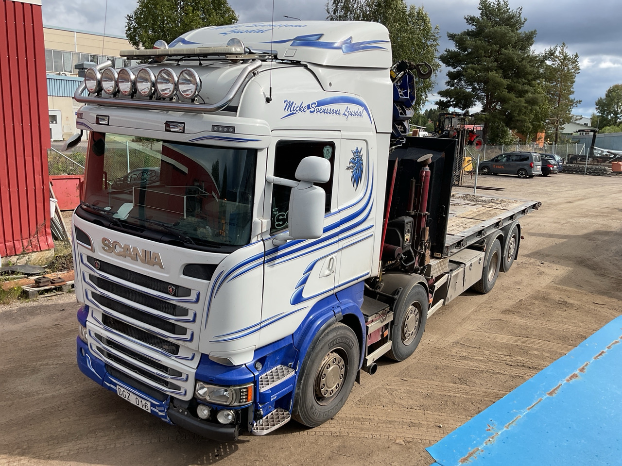 Scania R560 - Lastbil med kran: billede 1 Scania R560 - Lastbil med kran: billede 1