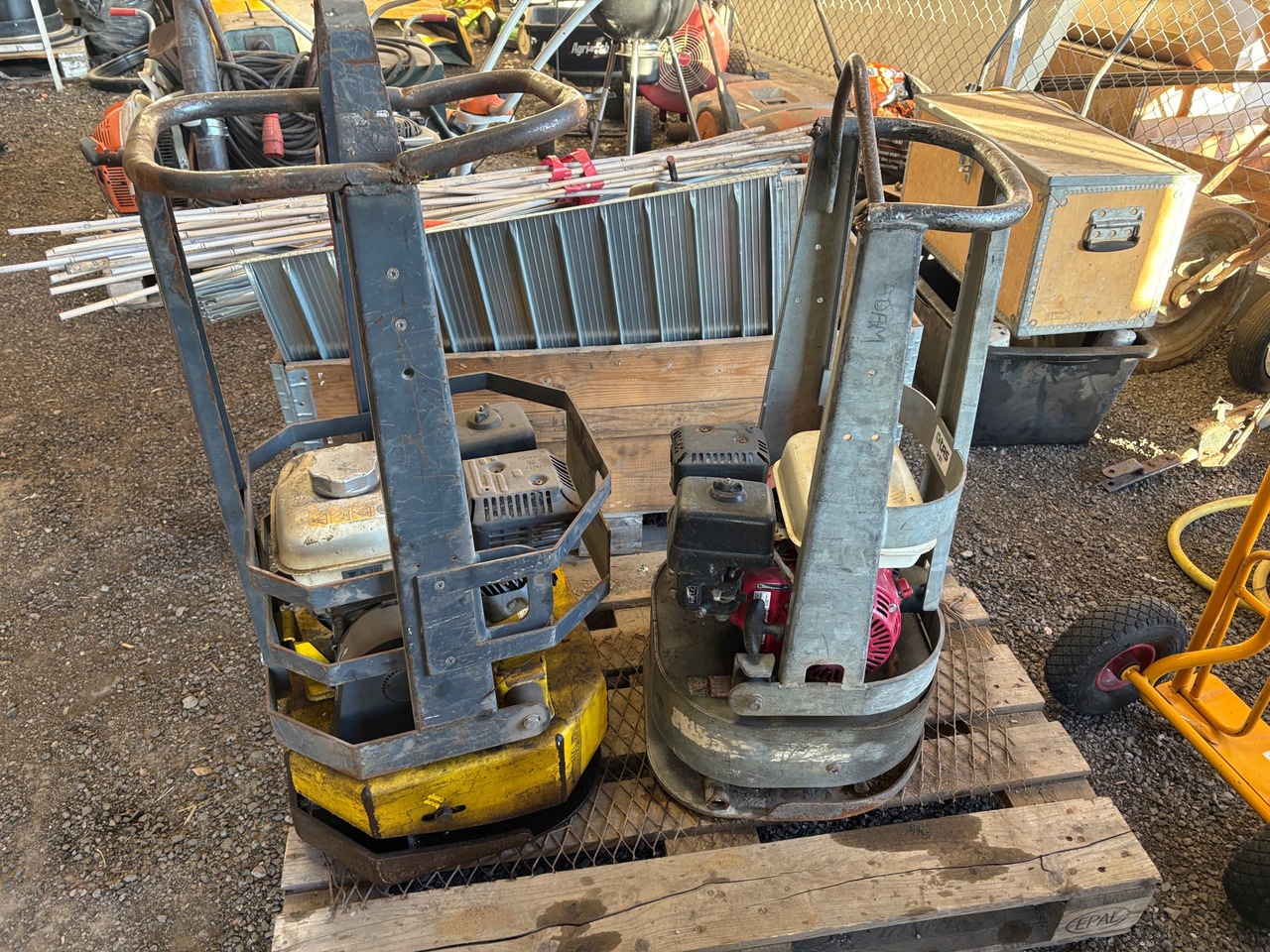 Swepac / Atlas Copco FR85 / SR 18/45 - Pladevibrator: billede 1 Swepac / Atlas Copco FR85 / SR 18/45 - Pladevibrator: billede 1