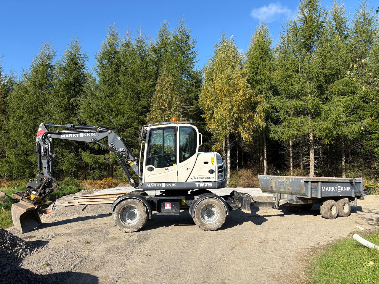 Terex TW75 - Gravemaskine: billede 1 Terex TW75 - Gravemaskine: billede 1