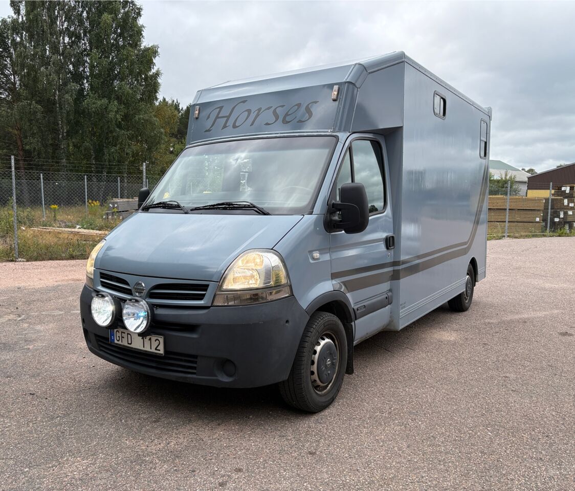 Hästtransport Nissan Interstar dCI 120 - Varebil: billede 1 Hästtransport Nissan Interstar dCI 120 - Varebil: billede 1