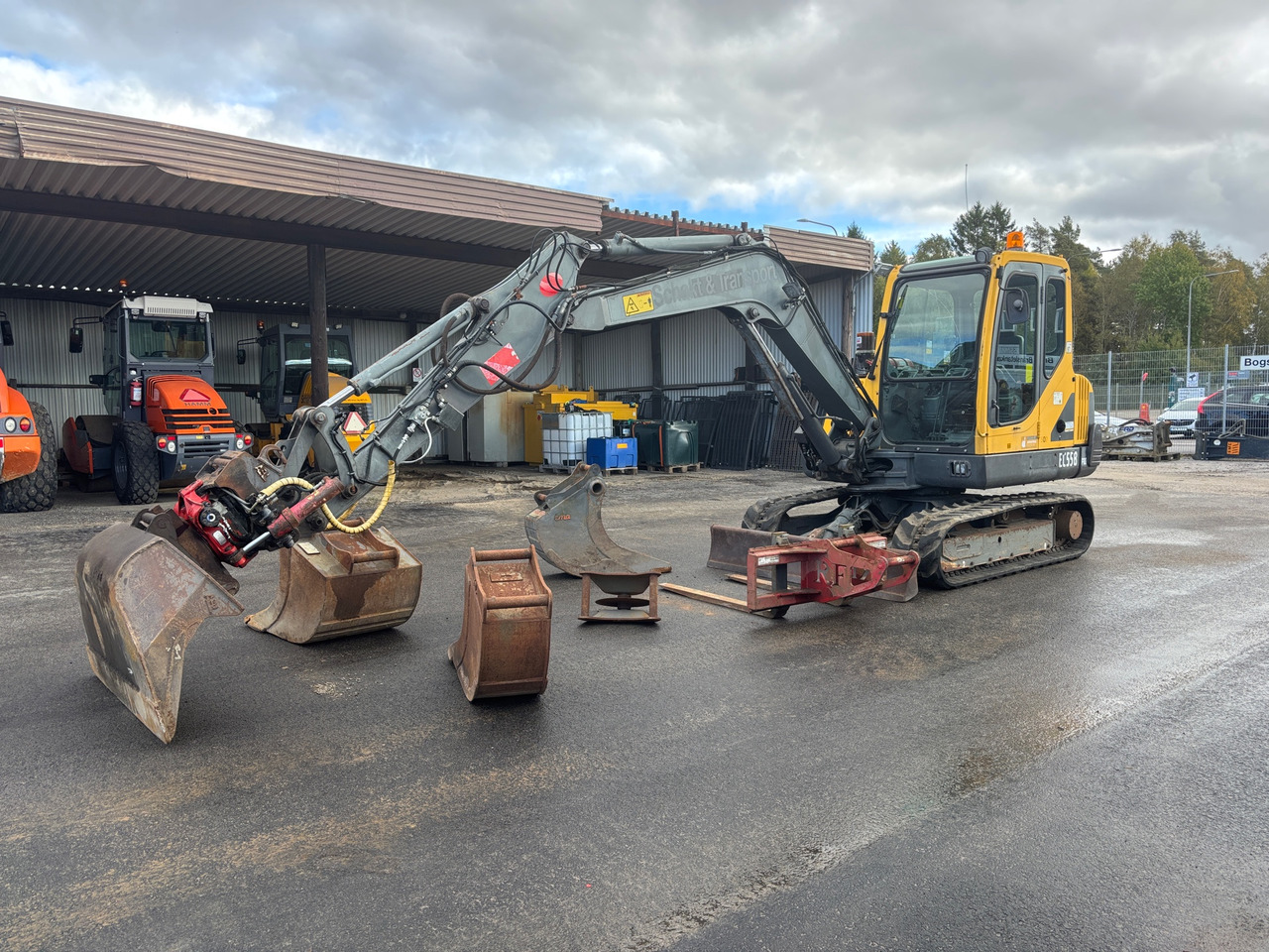 Volvo EC55B - Gravemaskine: billede 1 Volvo EC55B - Gravemaskine: billede 1