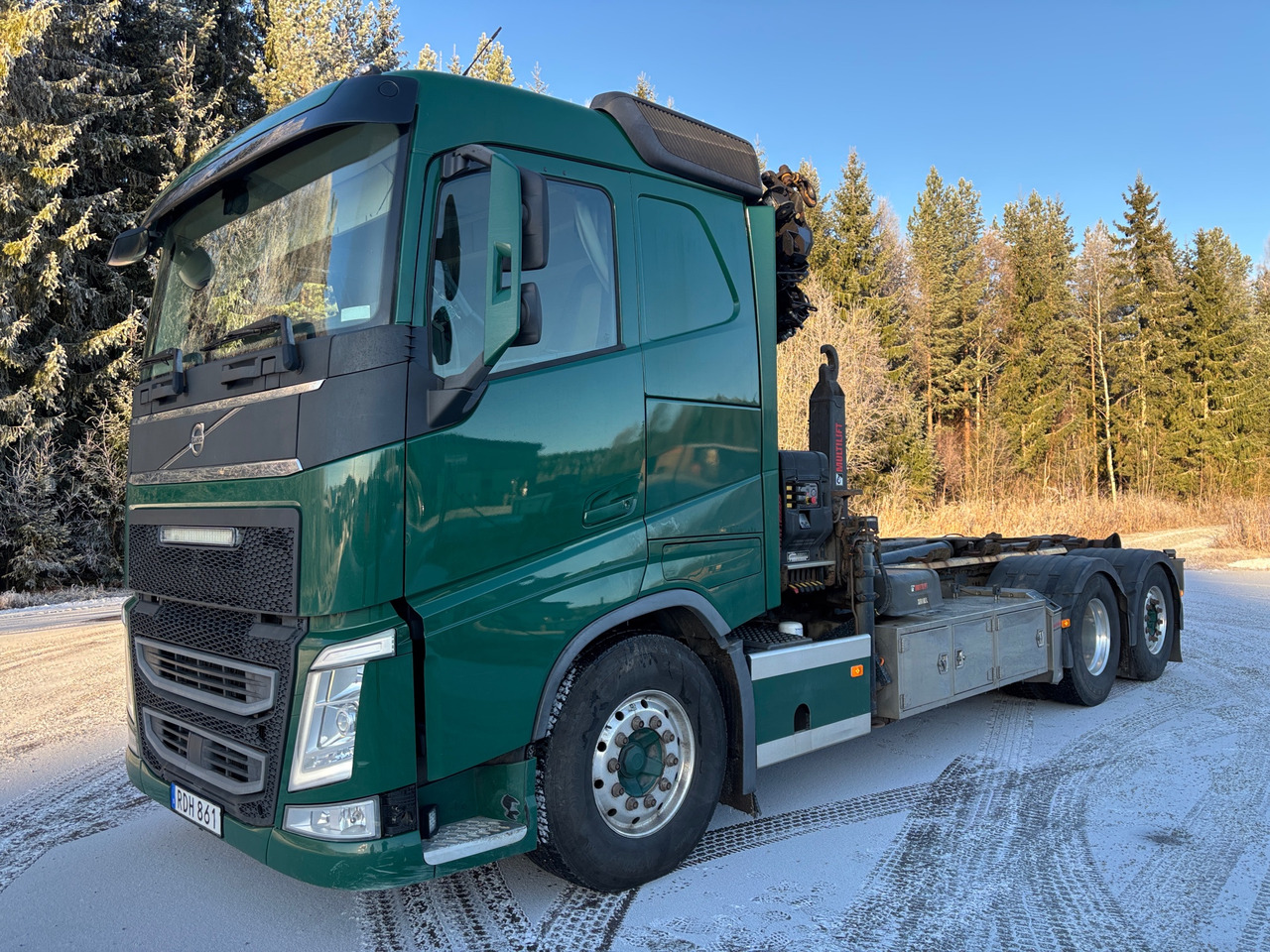 Volvo FH 460 6*2 - Lastbil med kran: billede 1 Volvo FH 460 6*2 - Lastbil med kran: billede 1