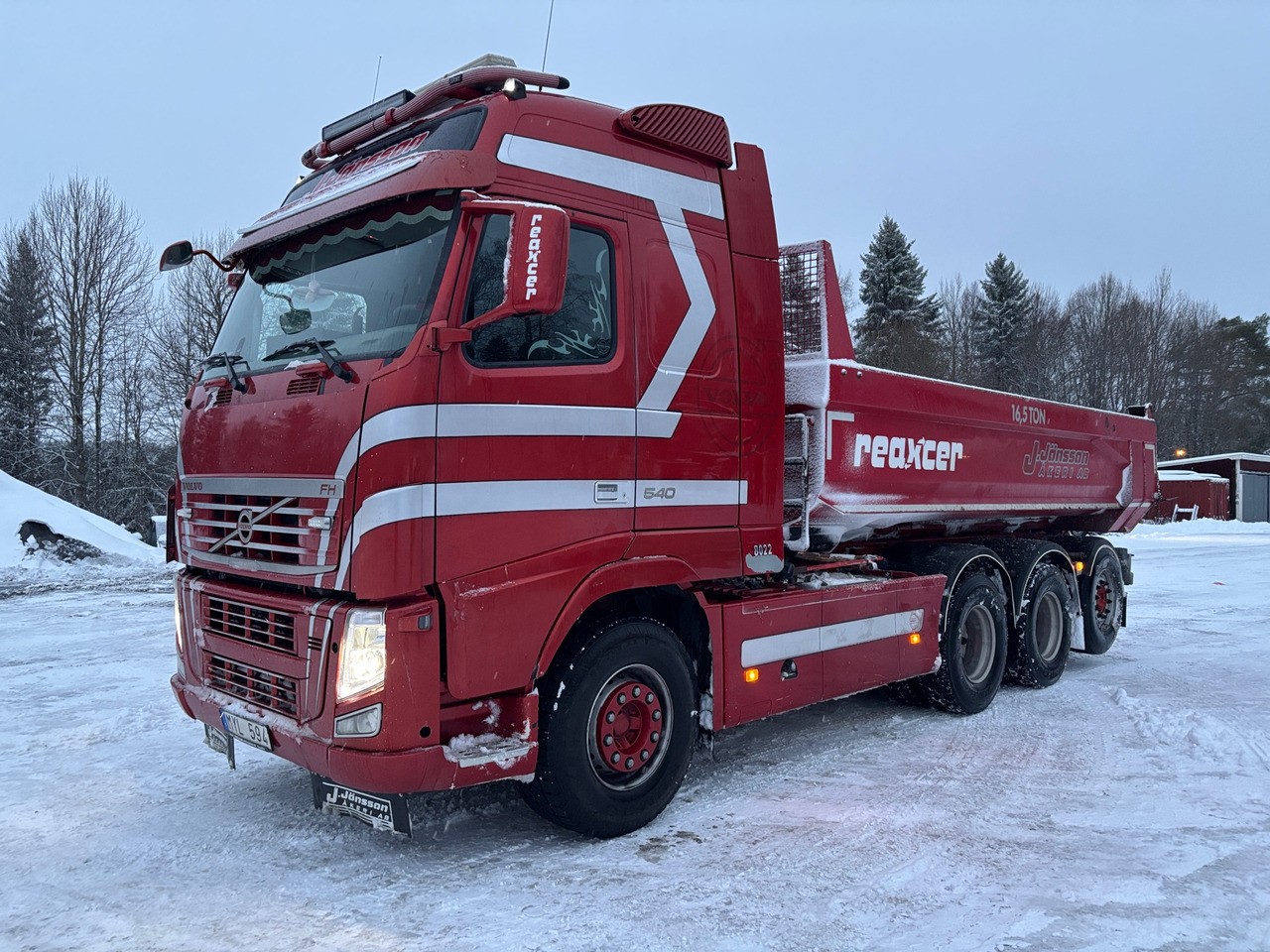 Volvo FH 540 - Tipvogn lastbil: billede 1 Volvo FH 540 - Tipvogn lastbil: billede 1