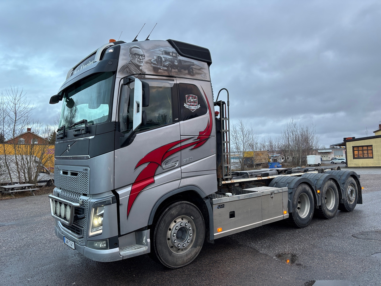 Volvo FH16 8x4 750 hk - Lastbil kroghejs: billede 1 Volvo FH16 8x4 750 hk - Lastbil kroghejs: billede 1