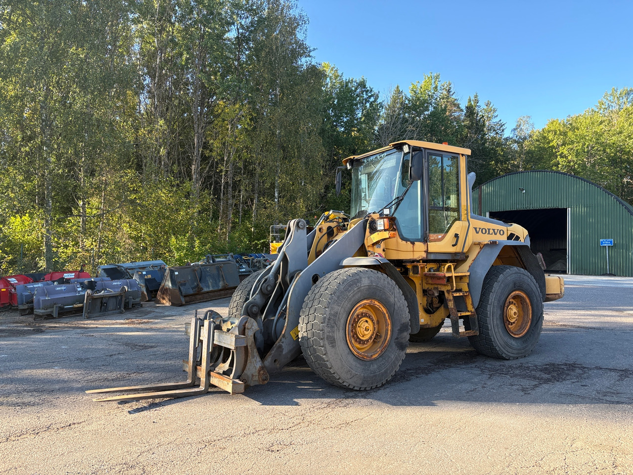 Volvo L70F - Gummihjulslæsser: billede 1 Volvo L70F - Gummihjulslæsser: billede 1