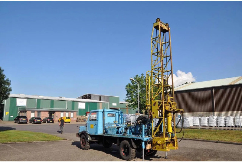 Hanomag AL 28 Z met Celler machinen fabrik DB114 - 30 - Boremaskine: billede 5 Hanomag AL 28 Z met Celler machinen fabrik DB114 - 30 - Boremaskine: billede 5