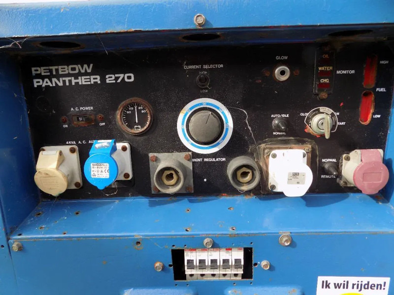 Lincoln Petbow panther 270 Lasdiesel - Strømgenerator: billede 3 Lincoln Petbow panther 270 Lasdiesel - Strømgenerator: billede 3