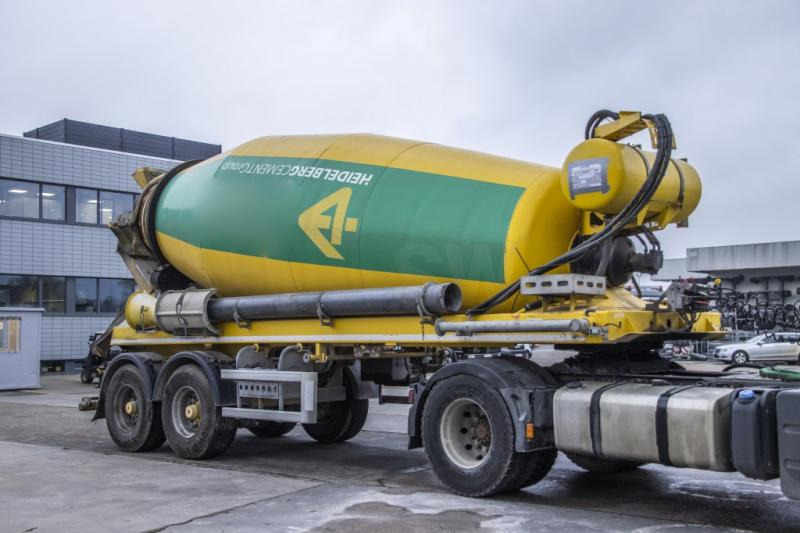 DE BUF BETON MIXER/MALAXEUR/MISCHER-12M3 - Betontrailer: billede 2 DE BUF BETON MIXER/MALAXEUR/MISCHER-12M3 - Betontrailer: billede 2