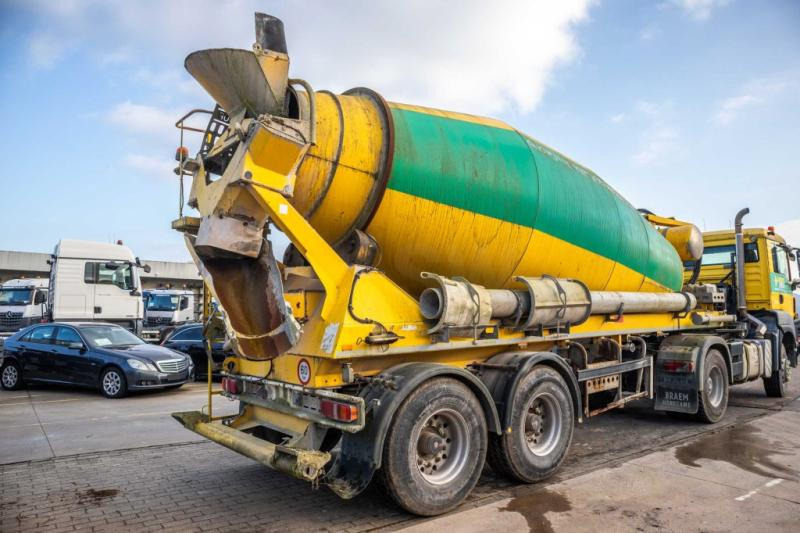 DE BUF BETON MIXER/MISCHER/MALAXEUR12M³ - Betontrailer: billede 3 DE BUF BETON MIXER/MISCHER/MALAXEUR12M³ - Betontrailer: billede 3
