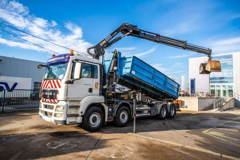 MAN TGS 35.400 BL - HIAB 144 E-2 DUO - Lastbil kroghejs, Lastbil med kran: billede 1 MAN TGS 35.400 BL - HIAB 144 E-2 DUO - Lastbil kroghejs, Lastbil med kran: billede 1