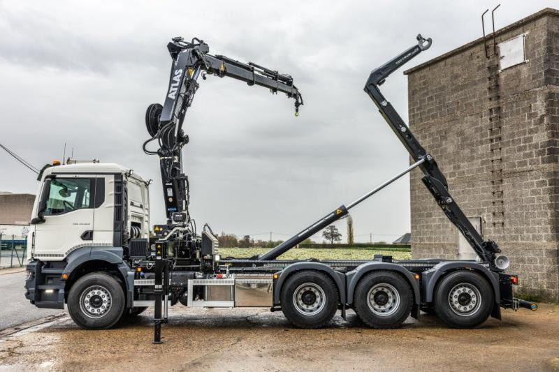 MAN TGS 35.520 BL - ATLAS 240.2E - Lastbil kroghejs, Lastbil med kran: billede 2 MAN TGS 35.520 BL - ATLAS 240.2E - Lastbil kroghejs, Lastbil med kran: billede 2