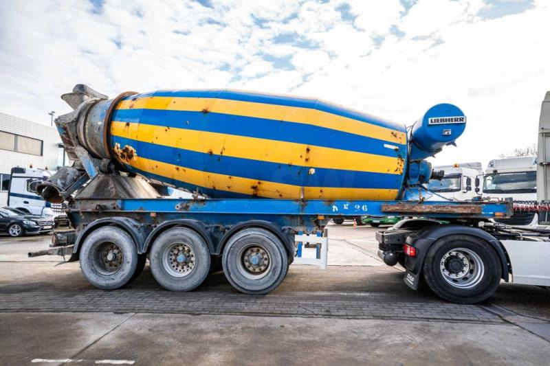 MULLER BETON MIXER/MALAXEUR/MISCHER LIEBHERR 12M3 - Betontrailer: billede 3 MULLER BETON MIXER/MALAXEUR/MISCHER LIEBHERR 12M3 - Betontrailer: billede 3