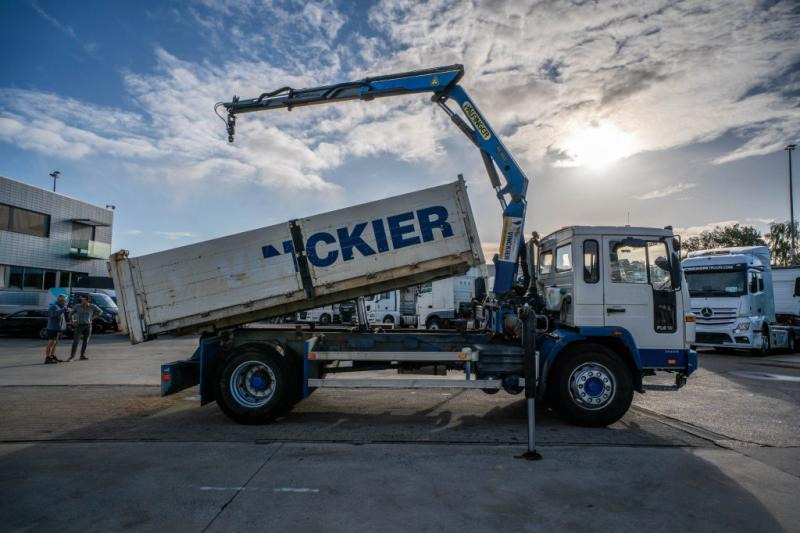 Volvo FL 619 - PK 9501 - Tipvogn lastbil, Lastbil med kran: billede 3 Volvo FL 619 - PK 9501 - Tipvogn lastbil, Lastbil med kran: billede 3
